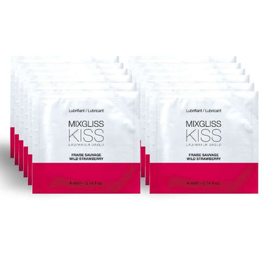 Cialde Lubrificanti alla Fragola - 12 x4 ml, Massaggi Saporiti e Nutritivi